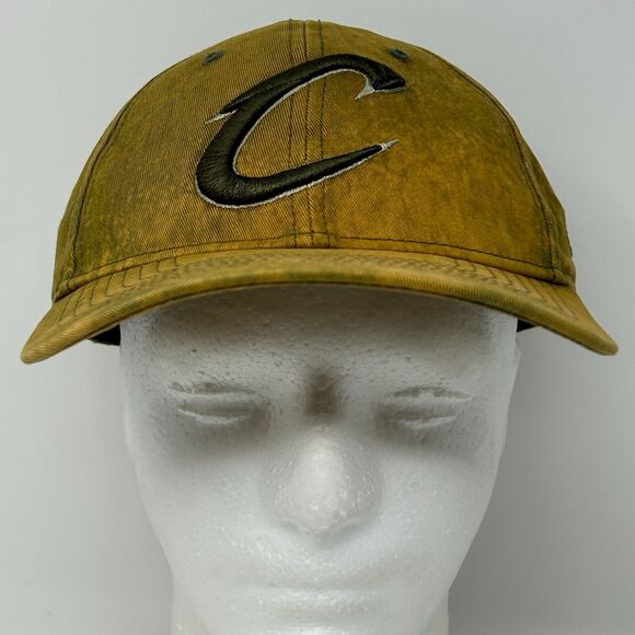 Cleveland Cavaliers Hat Baseball Cap NBA Basketball New Era Strapback Green - Picture 2 of 10